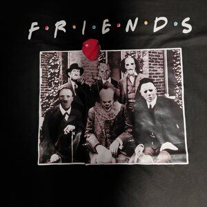 Friends Horror Short Sleeve T-Shirt... XL... New Never Worn